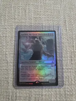 Mtg Singles - Kozilek, the Great Distortion - Oath of the Gatewatch - Foil - NM - Image 1