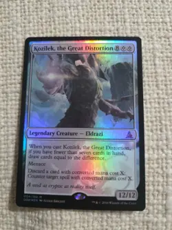 Mtg Singles - Kozilek, the Great Distortion - Oath of the Gatewatch - Foil - NM - Image 5