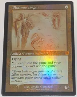 Platinum Angel (Schematic) The Brothers' War: Retro Frame Artifacts Foil - Image 2