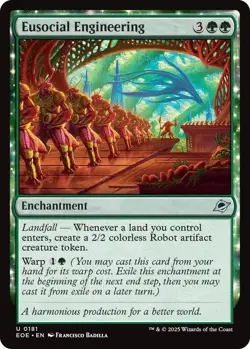 NM Eusocial Engineering, MTG, Edge of Eternities, Magic the Gathering, 181 - Image 2