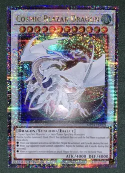 Yugioh Cosmic Blazar Dragon MP24-EN029 Quarter Century Secret Rare NM w/Tracking - Image 2