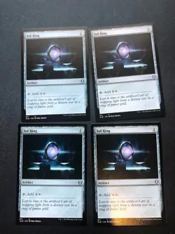 4X Sol Ring Regular - Magic the Gathering (LP) - Image 2