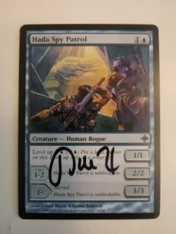 Hada Spy Patrol signed by Zoltan Boros  MTG Magic the Gathering - Image 2
