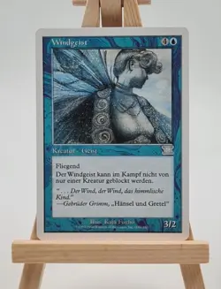 wind spirit 6. Edition Magic Card MTG German (Wind Spirit) 107/350 - Image 1