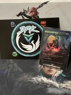 Noctis's Death Magic - Damn (Rainbow Foil) Secret Lair Drop Foil - Image 3