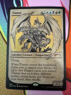 Tiamat (Showcase - Foil) | MTG: Secret Lair Drop Series | Near Mint | IN-HAND - Image 1