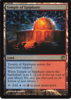 2014 Magic: The Gathering Journey into Nyx Temple of Epiphany #164 Foil NM - Image 3