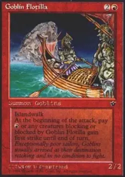 [1x] Goblin Flotilla Near Mint, English Fallen Empires MTG Magic - Image 2