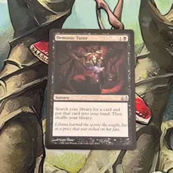 MTG: Demonic Tutor (049) Duel Decks: Divine vs Demonic NM PR0XY - Image 1