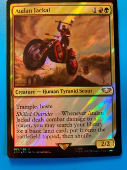 MTG 1x SURGE FOIL Atalan Jackal Commander Warhammer 40K Magic Gathering x1 NM - Image 2