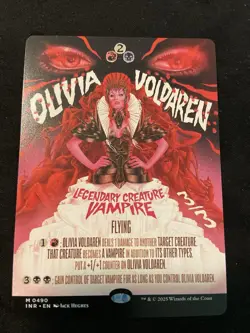 MTG Innistrad Remastered Olivia Voldaren #490 Showcase NM Condition MTG - Image 1