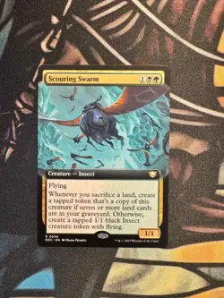Scouring Swarm Commander: Edge of Eternities Extended Art Rare - Image 1
