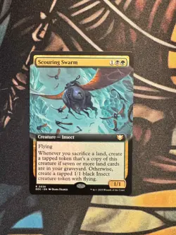 Scouring Swarm Commander: Edge of Eternities Extended Art Rare - Image 2