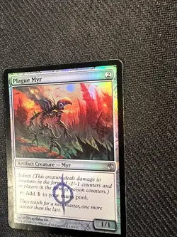 Plague Myr Mirrodin Besieged Foil MP - Image 3