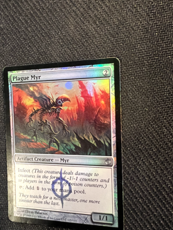 Plague Myr Mirrodin Besieged Foil MP - Image 9