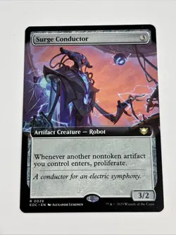 x1 Surge Conductor - Extended Art R MTG Commander: Edge of Eternities M/NM, Engl - Image 3