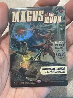 MTG Edge of Eternities Magus Of The Moon Showcase Foil Borderless - Image 7