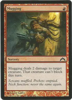 1x Foil - Mugging - Magic the Gathering MTG Gatecrash - Image 2