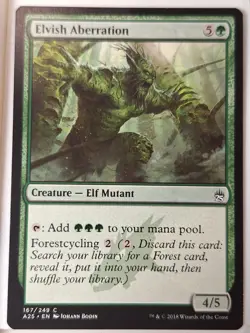Elvish Aberration - Masters 25 - Magic the Gathering MTG Nice! - Image 1
