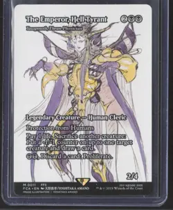 MTG Final Fantasy THE EMPEROR, HELL TYRANT Yawgmoth, Thran Physician (Showcase) - Image 3
