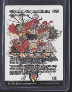 MTG Final Fantasy GILGAMESH, WEAPON COLLECTOR Godo, Bandit Warlord Showcase 0013 - Image 1