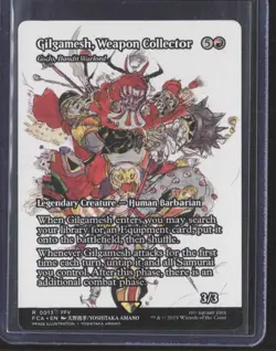 MTG Final Fantasy GILGAMESH, WEAPON COLLECTOR Godo, Bandit Warlord Showcase 0013 - Image 3