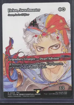 MTG Final Fantasy FIRION, SWORDMASTER Sram Senior Edificer (Showcase) 0003 FCA - Image 1