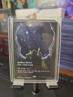Godless Shrine (Borderless) (Galaxy Foil) Edge of Eternities Foil - Image 1
