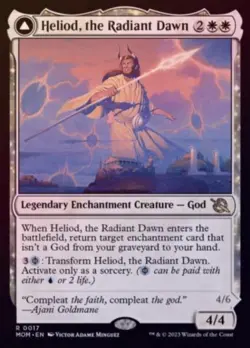 Heliod, the Radiant Dawn [March of the Machine] NM Foil 0017 MTG Card - Image 1