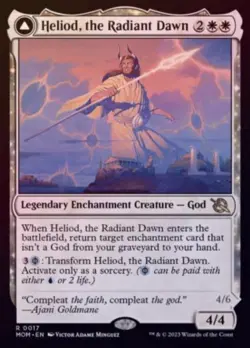 Heliod, the Radiant Dawn [March of the Machine] NM Foil 0017 MTG Card - Image 3