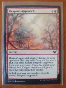 Dragons Approach Magic The Gathering Strixhaven School Of Mages 97 Card - Image 1