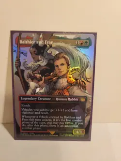 Balthier and Fran (0393) (Borderless) Final Fantasy Foil - Image 2