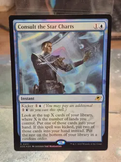 FOIL R 0051 Consult the Star Charts Rare Instant Edge of Eternities MTG Card EOE - Image 1