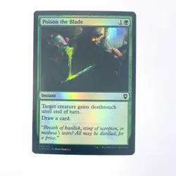 Poison the Blade 248 - MTG - CL: Battle for Baldur's Gate - NM Foil - Image 1