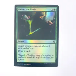 Poison the Blade 248 - MTG - CL: Battle for Baldur's Gate - NM Foil - Image 3