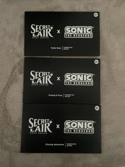 MTG Secret Lair Super Sonic Bundle Foil Edition COMPLETE IN HAND - Image 1