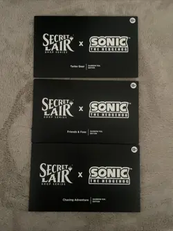 MTG Secret Lair Super Sonic Bundle Foil Edition COMPLETE IN HAND - Image 2