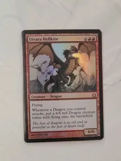 Utvara Hellkite - Magic: The Gathering Trading Card Foil - Image 1