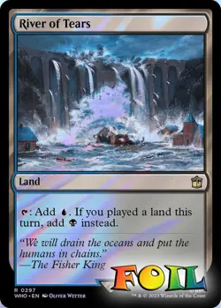 River of Tears 0297 MTG WHO Rare NP Foil - Image 2