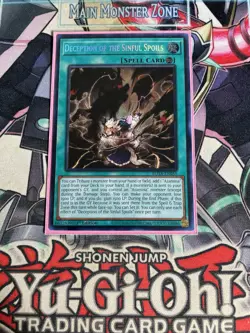 Deception Of The Sinful Spoils Secret Rare ROTA-EN055 Yugioh White Forest - Image 3