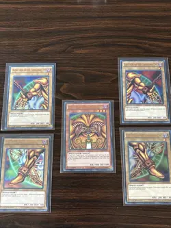 Yugioh Exodia The Forbidden One Complete Set YGLD-ENA17/21 1st Edition Mint - Image 1