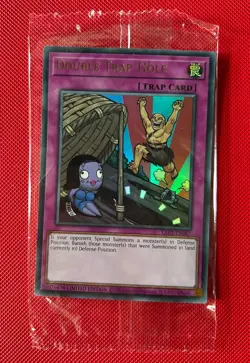 Yu-Gi-Oh Double Trap Hole Ultra Rare 1st Edition LART-EN067 - Image 2