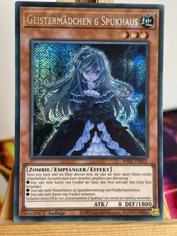 Ghost Girl & Haunted House RA01-EN011 Secret Rare German NM YUGIOH - Image 1