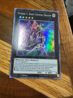 Number 5: Doom Chimera Dragon DANE-EN092 1st Edition Super Rare LP + BONUS - Image 1