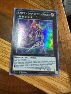 Number 5: Doom Chimera Dragon DANE-EN092 1st Edition Super Rare LP + BONUS - Image 3