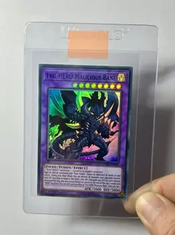 Evil HERO Malicious Bane LDS3-EN033 (NM/LP) 1st Edition Ultra Rare PURPLE 2022 - Image 10