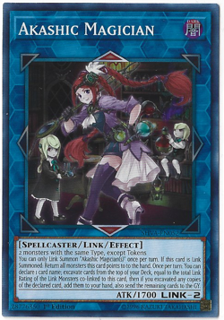 Yugioh! Akashic Magician SHVA-EN052 Super Rare 1st Edition NM - Image 3