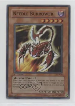 Needle Burrower 1st Ed. YuGiOh Ancient Sanctuary #AST-020 2004 0t4d - Image 1