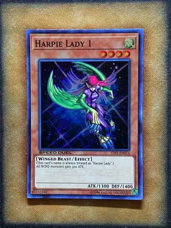 Yugioh Harpie Lady 1 STP1-EN014 Speed Duel Super Rare NM - Image 1