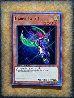Yugioh Harpie Lady 1 STP1-EN014 Speed Duel Super Rare NM - Image 2